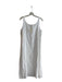 Eileen Fisher Size S White 100% Linen Scoop Neck Sleeveless Pullover Midi Dress White / S
