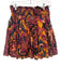 Love The Label Size Small Orange, Pink, Brown Cotton Elastic Waist Floral Skirt Orange, Pink, Brown / Small