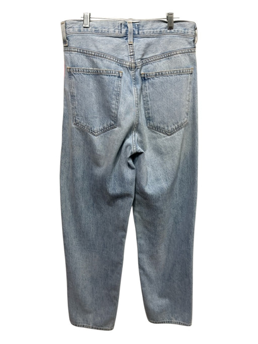 Agolde Size 25 Light Wash Cotton Button Front Jeans Light Wash / 25