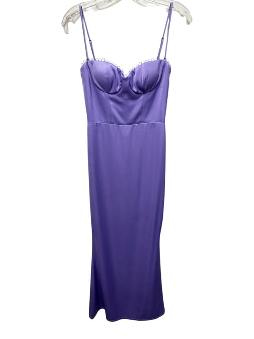 Katie May Size XS Light Purple Strapless Bustier Mermaid Hem Gown Light Purple / XS