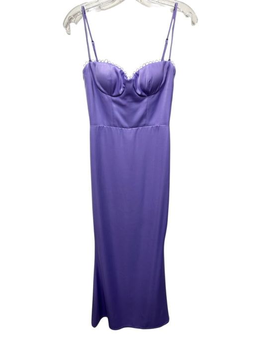 Katie May Size XS Light Purple Strapless Bustier Mermaid Hem Gown Light Purple / XS