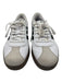 Adidas Shoe Size 14 White & Black Leather Low Top Lace Up Men's Sneakers White & Black / 14