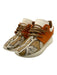 Esseutesse Shoe Size 39 Orange, Yellow & White Leather & Suede Lace Up Sneakers Orange, Yellow & White / 39