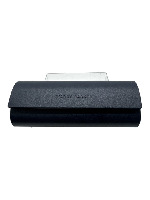 Warby Parker Size Large Black, Green & Brown Acetate Tortoise case incl Glasses Black, Green & Brown / Large