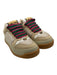 Gucci Shoe Size 37 Beige, Pink, Green Leather Canvas Monogram Platform Sneakers Beige, Pink, Green / 37