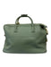 Moncrief Sage green Pebble Leather Gold hardware Crossbody Strap Weekender Bag Sage green / L/XL