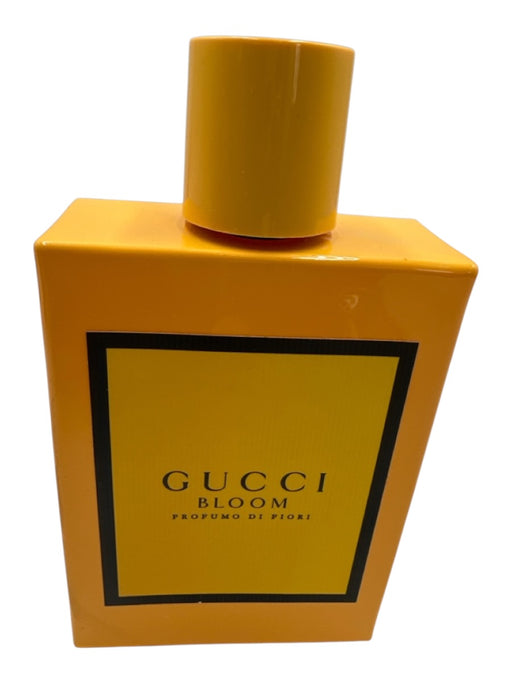 Gucci Yellow & Black Glass Rectangle Perfume Yellow & Black