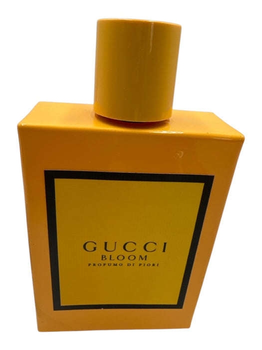 Gucci Yellow & Black Glass Rectangle Perfume Yellow & Black