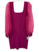 House of Harlow 1960 Size S Fuchsia Pink Viscose Blend Knit Balloon Sleeve Dress Fuchsia Pink / S