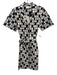 Cleobella Size XS Black & Ivory Organic Cotton Short Sleeve Block Print Dress Black & Ivory / XS