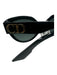 Christian Dior Black Acetate Acetate Black Lens Cat Eye Sunglasses Black