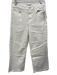 For All Mankind Size 28 White Cotton Blend Button & Zip Front Wide Leg Jeans White / 28