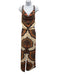 Blithe Size M Cream, Green & Multi Polyester Printed Zip Close Pants Set Cream, Green & Multi / M