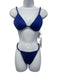 Agua Bendita Size L Blue Polyamide goldtone hardware Swimsuit Blue / L