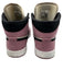 Nike Air Jordan Shoe Size 38.5 White, Black, Purple Leather Upper Sneakers White, Black, Purple / 38.5