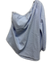 Jason Wu x Eloquii Size 16 Blue & White Cotton Blend Striped One Shoulder Top Blue & White / 16