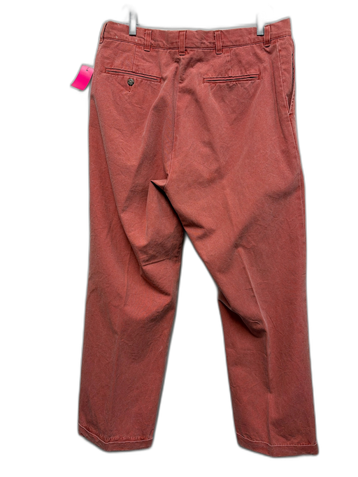 Murray's Size 36 Red Cotton Washed Khakis Men's Pants Red / 36
