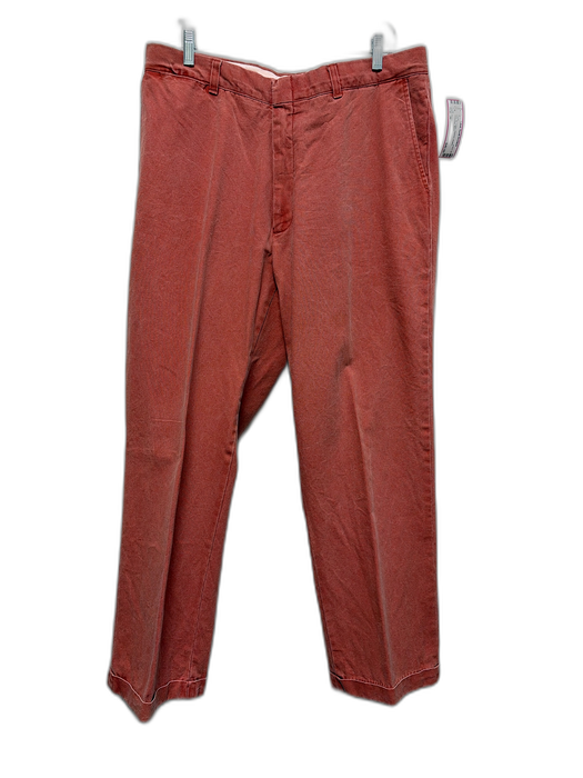 Murray's Size 36 Red Cotton Washed Khakis Men's Pants Red / 36