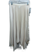 Polo Ralph Lauren Size M Cream White Polyester Elastic Waistband Midi Skirt Cream White / M