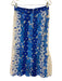 Farm Rio Size S Mixed Blues & Beige Linen Floral 1/2 Sleeve Midi Skirt Set Mixed Blues & Beige / S