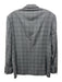 Boss Gray Plaid 2 Button Men's Blazer Gray / Est L