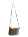 Elliot Lucca Beige Leather Gold hardware Cross Body Zip closure Rock Stud Bag Beige