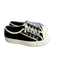 Christian Dior Shoe Size 36 Prussian Blue Velvet Laces Almond Toe Sneaker Shoes Prussian Blue / 36