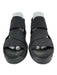 Y-3 Shoe Size 7 Black Textile & Rubber Platform Sandals Black / 7