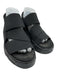 Y-3 Shoe Size 7 Black Textile & Rubber Platform Sandals Black / 7