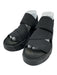 Y-3 Shoe Size 7 Black Textile & Rubber Platform Sandals Black / 7
