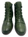 Miz Mooz Shoe Size 6 Green Leather Side Zip Booties Green / 6