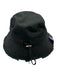 Jaquemus Black Cotton Blend Solid Bucket Men's Hat Black
