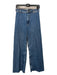 Zara Size 4 Medium Wash Cotton Denim High Rise Straight Cut Zip Fly Jeans Medium Wash / 4