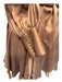 Zimmerman Size 3 Rust Brown Silk Long Balloon Sleeve Gathered Shoulder Dress Rust Brown / 3