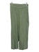 Mirth Size XL Sage green Cotton Elastic Waistband Paper Bag Waist Wide Leg Pants Sage green / XL