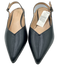Banana Republic Shoe Size 9 Black Pointed Toe Slingback Kitten Heel Pumps Black / 9