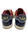 Adidas Shoe Size 9 Yellow, Red, Blue Leather Upper Lace Up Mixed Print Sneakers Yellow, Red, Blue / 9