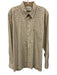 Barbour Size L Beige & Multi Color Cotton Plaid Button Down Long Sleeve Shirt Beige & Multi Color / L