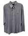 Ralph Lauren Size 16.5 Blue & White Cotton Plaid Button Down Long Sleeve Shirt Blue & White / 16.5