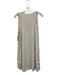 Lake Size S White & yellow Pima Cotton Striped Sleeveless 1/2 Button Dress White & yellow / S