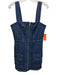 Amanda Uprichard Size M Dark Wash Cotton Denim Sleeveless Front Zip Dress Dark Wash / M