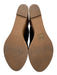 Stuart Weitzman Shoe Size 7 Black & Beige Suede & Cork open toe Wedge Sandals Black & Beige / 7