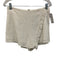 Sundays Size S Cream White Cotton Collar Neck Button Down Short Sleeve Skirt Set Cream White / S