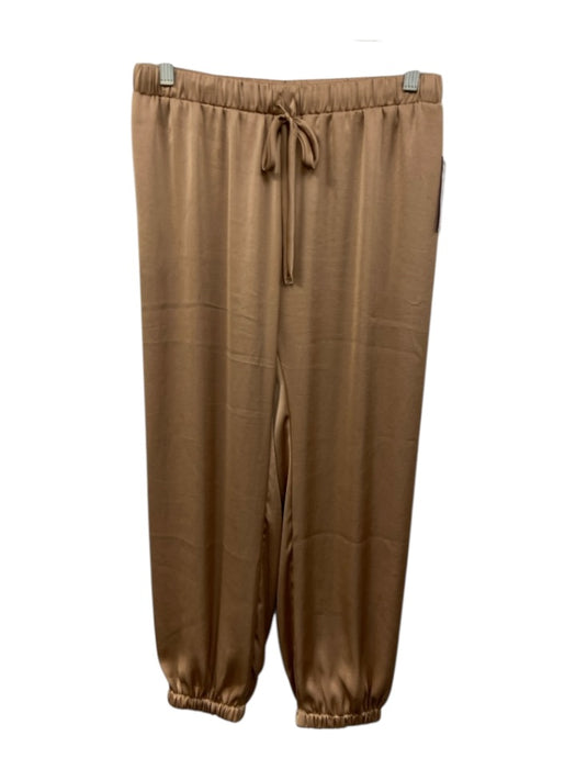 Koch Size S Blush Pink Polyester Elastic & Drawstring Waist Satin Pants Blush Pink / S