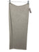 Beautiful People Size S/P Light Gray Modal Blend Crew Neck Loose Fit Skirt Set Light Gray / S/P