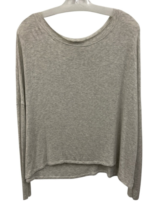 Beautiful People Size S/P Light Gray Modal Blend Crew Neck Loose Fit Skirt Set Light Gray / S/P