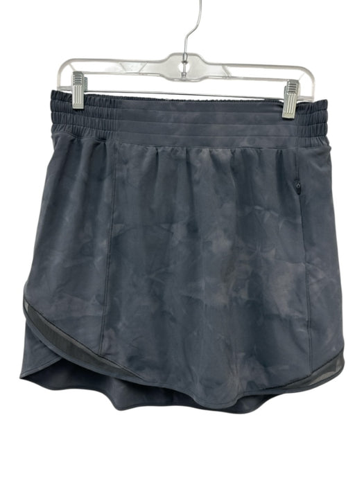 Lululemon Size 8 Grey Polyester Zip Pocket Athletic Skort Grey / 8