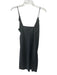Wilfred Size M Black Polyester Adjustable Strap Cowl Neck Mini Cross Front Dress Black / M