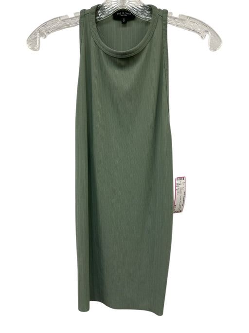 Rag & Bone Size M Sage green Polyester Sleeveless Tank Top Sage green / M