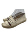 Gucci Shoe Size 37 Beige, Red, Green Canvas Raffia Logo Slip On Espadrille Beige, Red, Green / 37